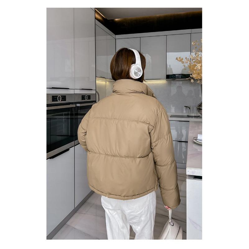 Winter Women Clothes Jackets Parkas Warm Stand Collar Cold Coat Zipper Puffer Jacket Korean Fashion Padded Jacket
