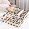 Wardrobe Underwear Socks Bra Storage Four Piece Set, Storage Organizer Underwear Box Home Wardrobe Box Cabinet Drawer Organizer