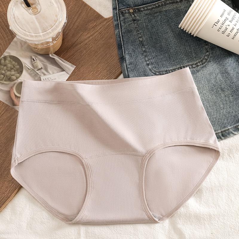 

Безшовні жіночі трусики з бавовни Сіньцзян - Антибактеріальні, з ефектом підтягування стегон, трусики з чистої бавовни. L (101-120 jin)