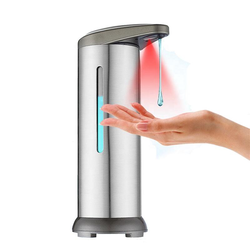 Automatic Soap Dispenser Touchless Infrared Motion Activated Sensor Stainless Steel Liquid Soap Dispenser