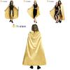 Captivating Egyptian Pharaoh Queen Attire With Shimmering Golden Cape For All Gender Celebrations