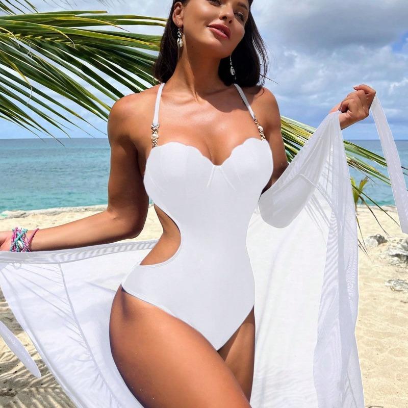 Women S Sexy Casual Tight One Piece Swimsuit For Swimming