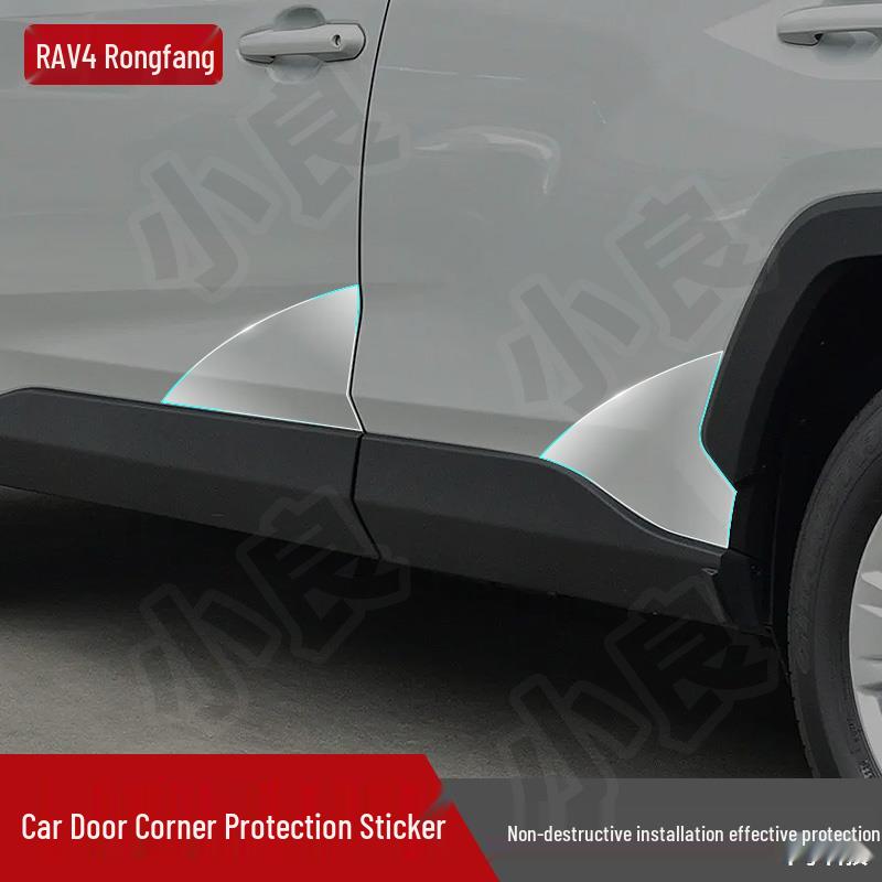 RAV4 Rongfang Custom TPU Transparent Protective Film for Door Corners