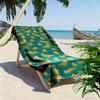 Cute Yellow Seals Patterned Towel Beach Towel Quick-drying for Travel Outdoor Sports Jogging Beach and Swimming