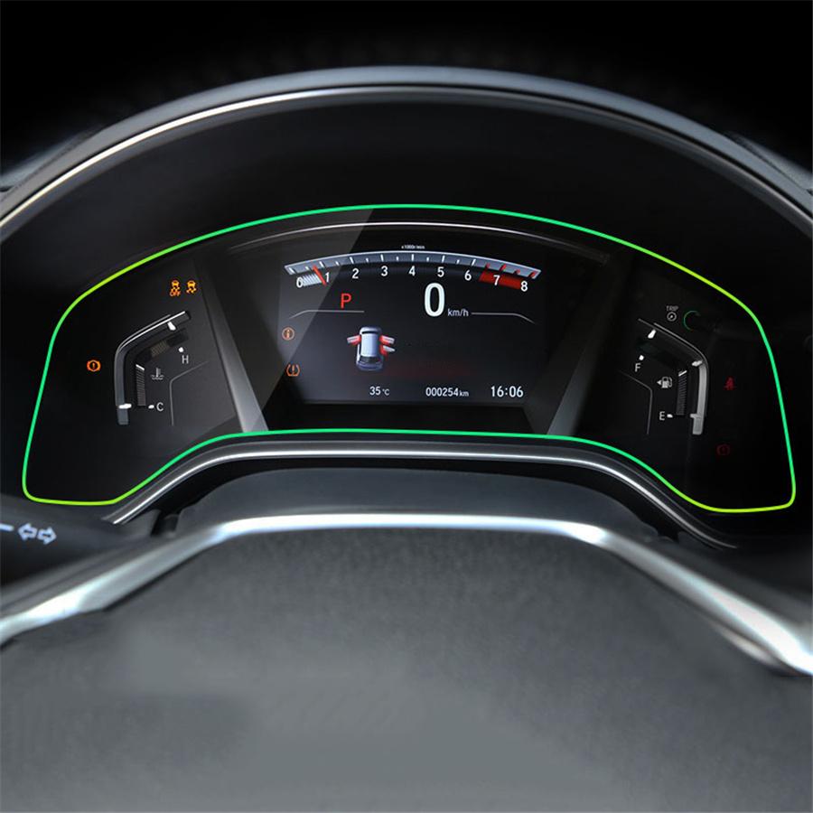 Dashboard Instrument Desk Protective Film Sticker For Honda CRV CR-V 2017-2020