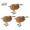 Modern Farmhouse Bird Decor for Office Rustic Metal Birds Decoration, Outdoor Garden Statue Decorative Ornaments, Figurines Home Distressed