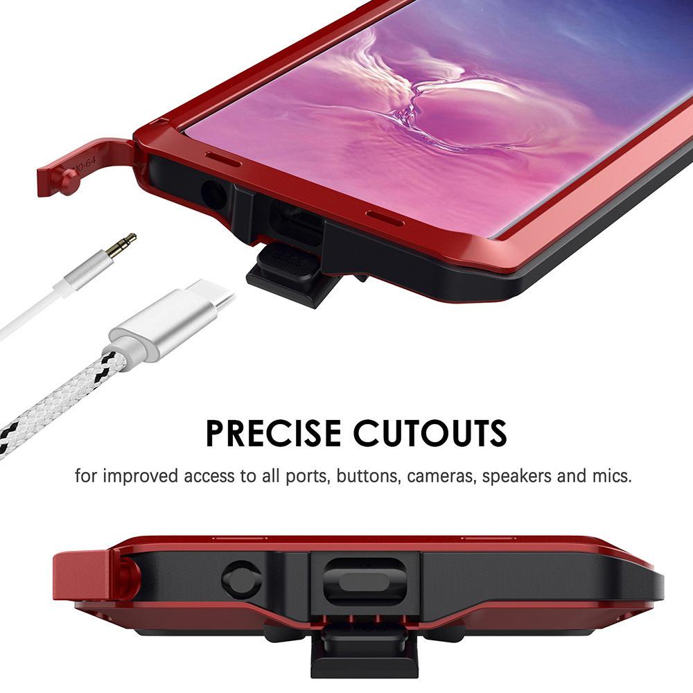 Durable Metal Phone Case for iPhone 13/11, Samsung S20/Note20, Huawei P30 - Shockproof and Waterproof Protection