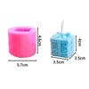 New Christmas Silicone Candle Mould Aroma Gypsum Mold for DIY Soap Making Scented Aromatic