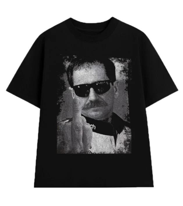 Limited Dale Earnhardt middle finger T-Shirt, Funny Dale Earnhardt Tee Shirt 4XL
