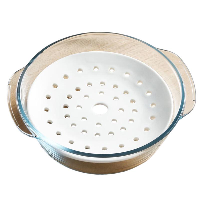 Microwave-Safe Borosilicate Glass Steaming & Soup Bowl Set