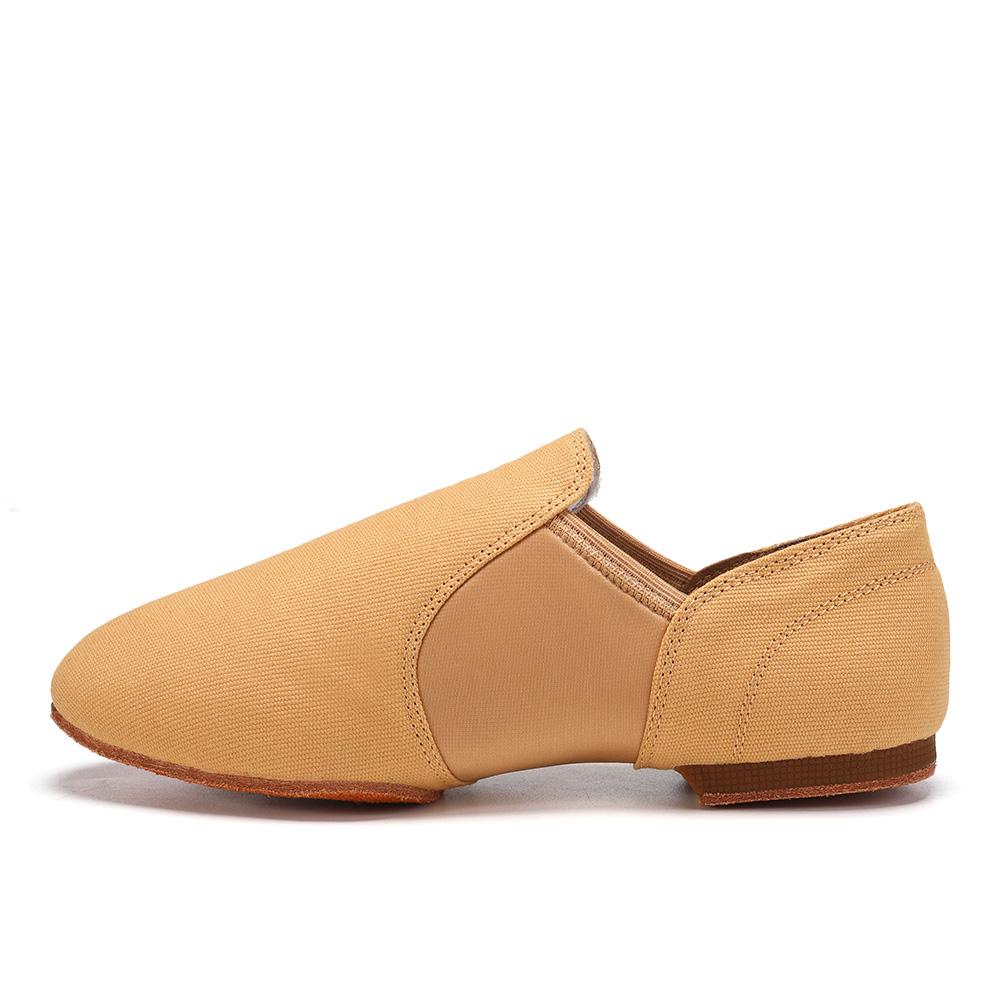 

Женская обувь для джазовых танцев, балетная обувь, парусиновая обувь учителя, домашняя 34 верблюд