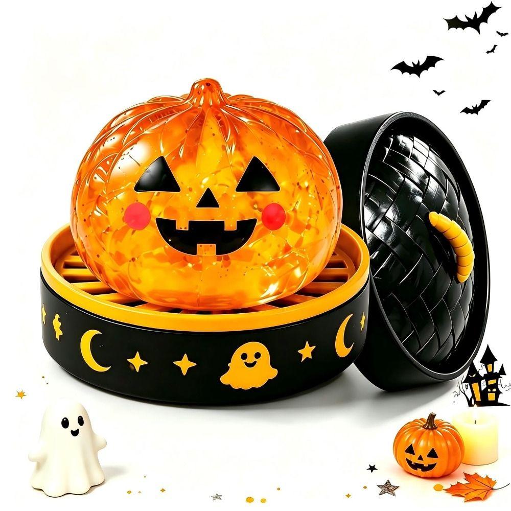 Soft and Stretchy Halloween Stress Ball Glitter Filled Slow Rising Squishy  Halloween Parties