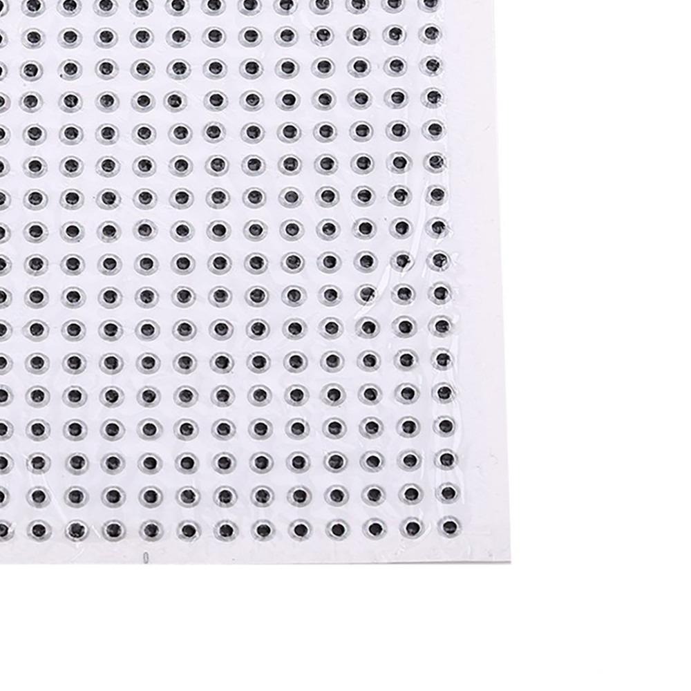 500PCS 3/4/5 mm Fishing Lure Eye Waterproof Fake Fishing Eyes Artificial Fish Eyes  Lure Making