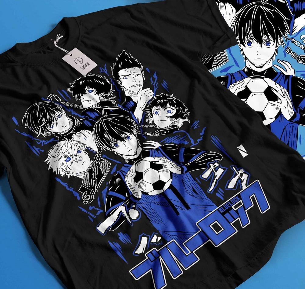 

Blue Lock Yoichi Isagi Unisex T-shirt Anime Manga anime,japanese,Sports,Gift 177 M