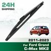 Rear Windshield Wipers Blades,Premium All-Season Wiper Blades Replacement For  Ford Grand C-Max MK2 2011-2023