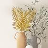 10Pcs Artificial Leaf Simulation Golden Leaf Flower Vase Arrangement for Home Decoration Wedding Flower Arrangements
