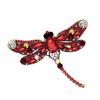 European Retro Dragonfly Brooch Scarf Buckle - Fashionable Oversized Lapel Pin