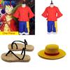 Captivating One Piece Monkey D Luffy New World Costume For Halloween And Cosplay