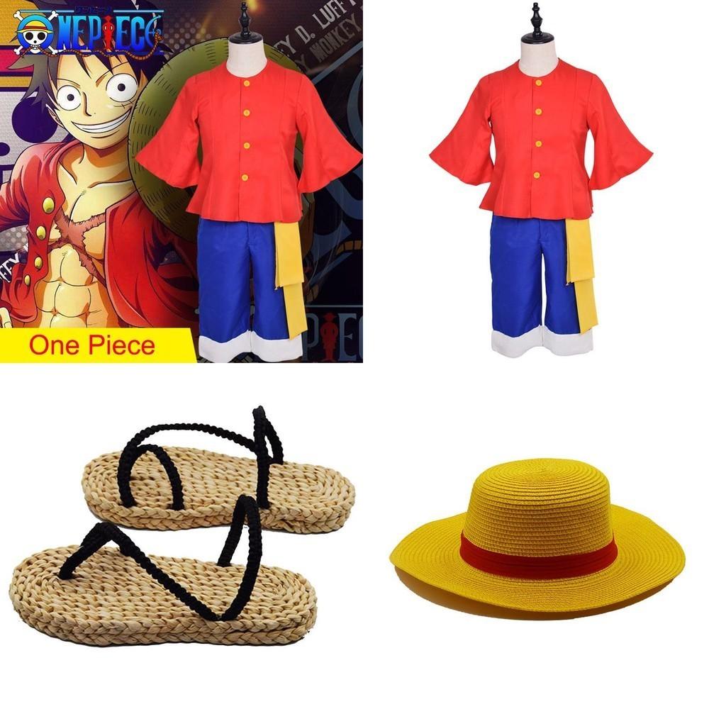 Captivating One Piece Monkey D Luffy New World Costume For Halloween And Cosplay