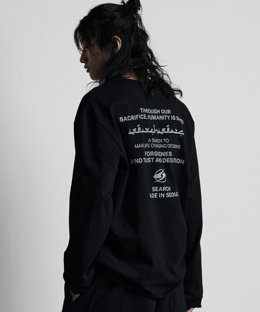 Sseochi410 Humanism Long Sleeve Black