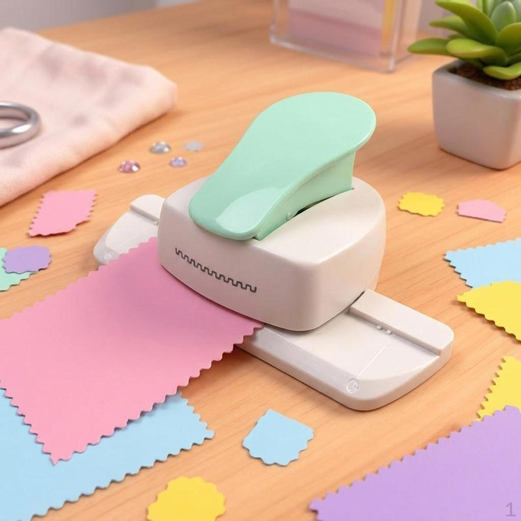 

for Cutting Paper Edges, Embossing DIY Cards, Decorative, Compact PP Material, Suitable Greeting зелений
