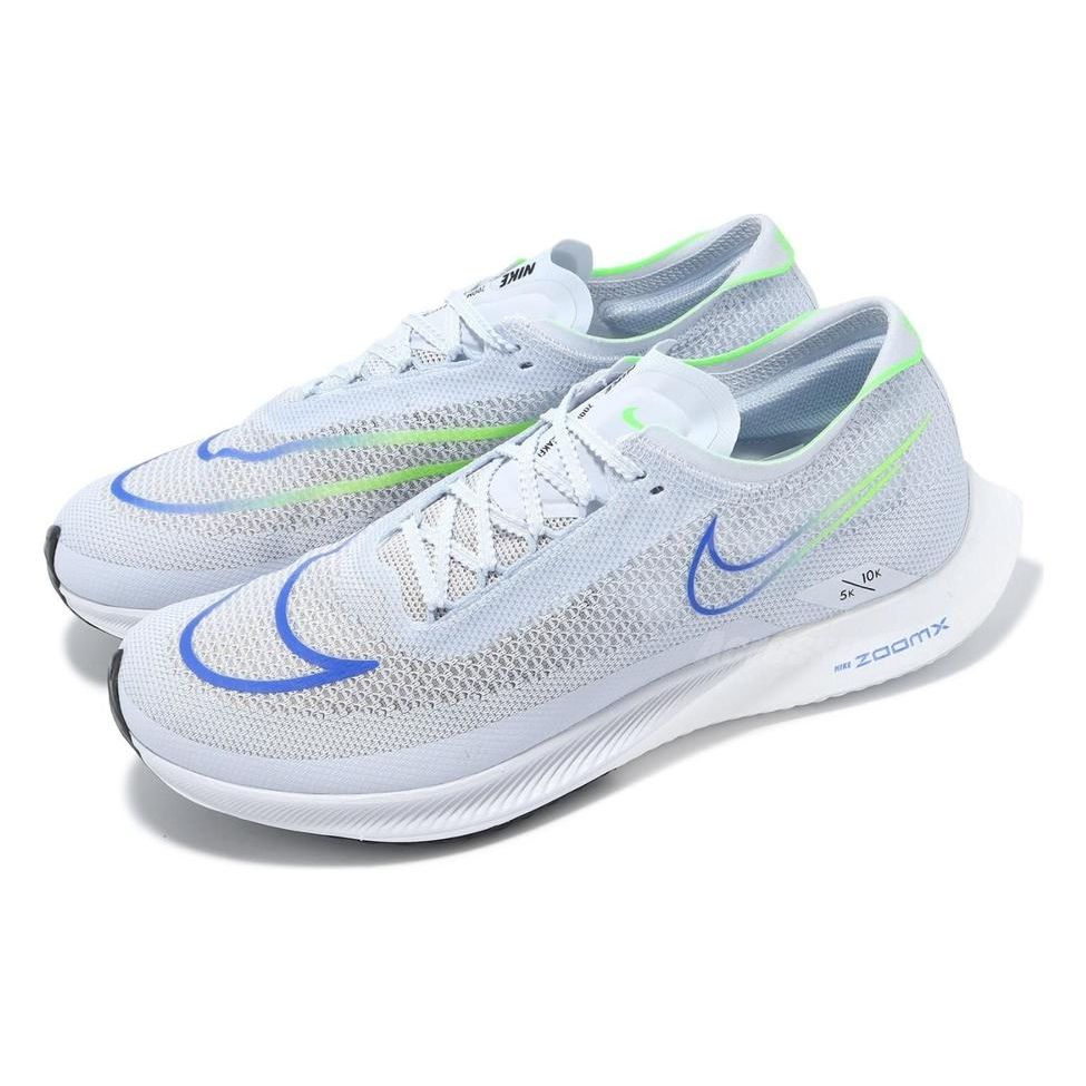 Nike ZoomX Streakfly Grey Racer Blue Unisex Sneakers Football-Grey Black Green-Strike DJ6566-006