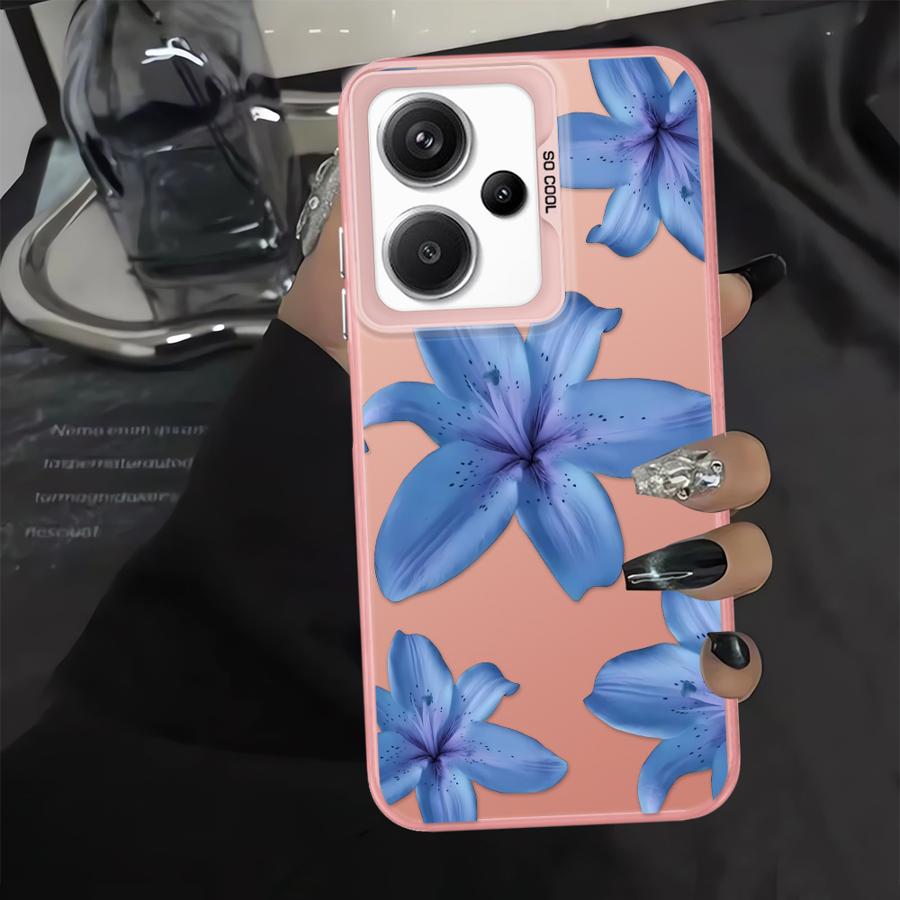 

Чехол с мультяшным цветочным узором для Xiaomi Redmi Note 14 14C 10 11 Pro 12 A1 13C Note 13 12 Pro Plus A2 12C Чехол для телефона Redmi A1