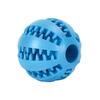 Interactive Dog Treat Dispensing Ball Toy Mental Stimulation Chewing Relief Durable Rubber Small Medium Large Breeds