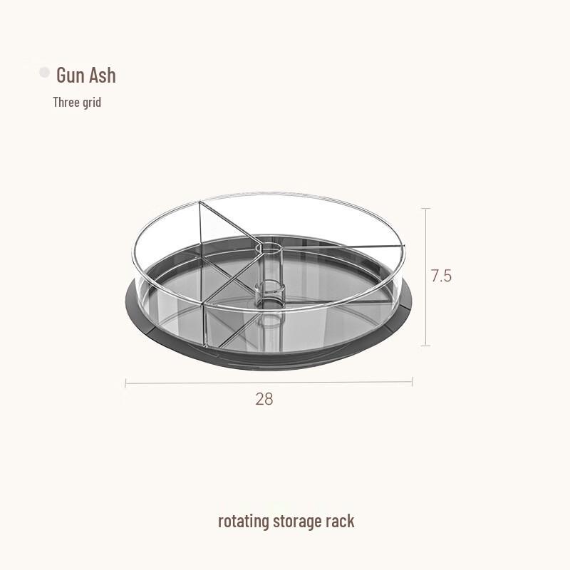 

Rotating Liftable Fruit Plate Storage Rack