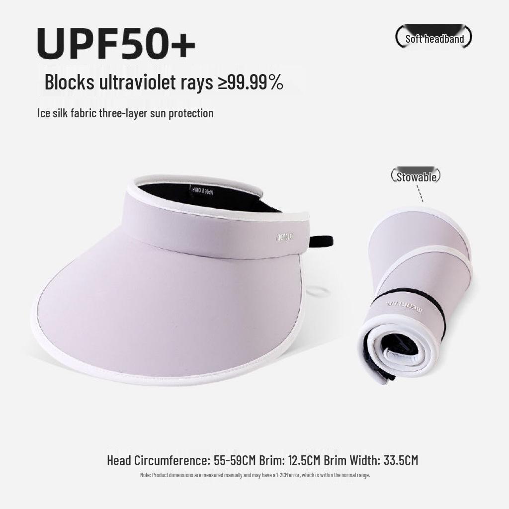 Faltbarer Sonnenhut für Damen mit breiter Krempe und UV-Schutz