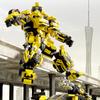 Cannon Bumblebee Robot Chariot Assembly Building Block Model Ornament Toy Gift