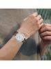 Tissot Mouvement à quartz série PR100, montre homme étanche 100m, modèle Ceres, cadran blanc, boîtier en acier inoxydable, véritable T101.617.16.031.00