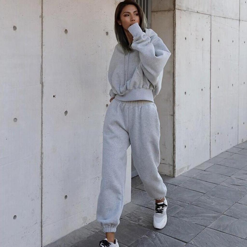2023 Trendy Women's Autumn & Winter Casual Sweatshirt Jacket Sports Suit