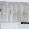 Wall Cabinet LUCCA Concrete Grey 50 x 31 x 100 cm Particleboard
