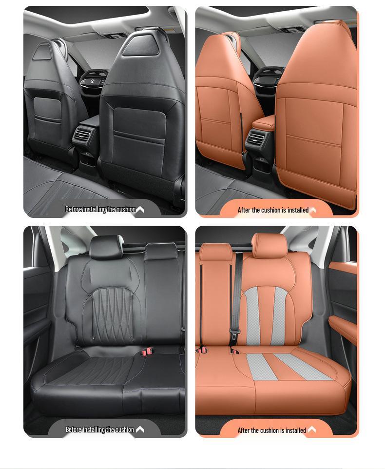 Changan Eado Third Gen Universal Car Seat Covers for All Seasons - Fits 26 Models, Full Surround Cushions