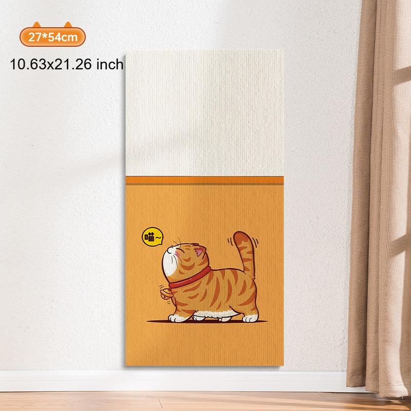 Adhesive Cat Scratch Board Can Be Attached To Walls Sofas Anti Cat Scratch Protection Furniture Wear-resistant Cat Claw Board