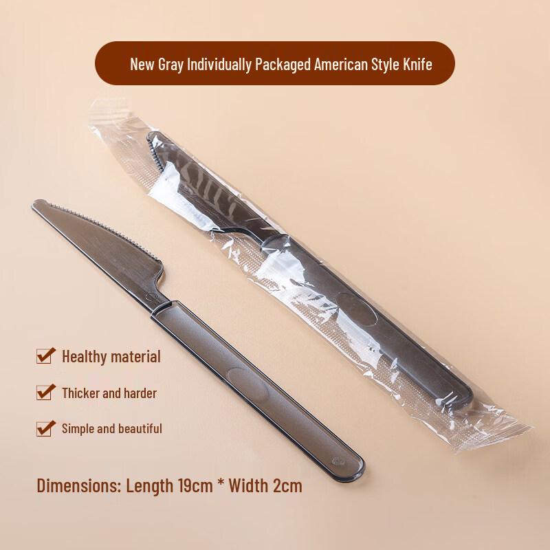 

ZISIZ Disposable Plastic Cutlery Set