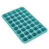 40 Grids Silicone Ice Cubes Tray Mould Mold DIY Ice Maker with Removable Lid Kitchen AccessoriesGreen