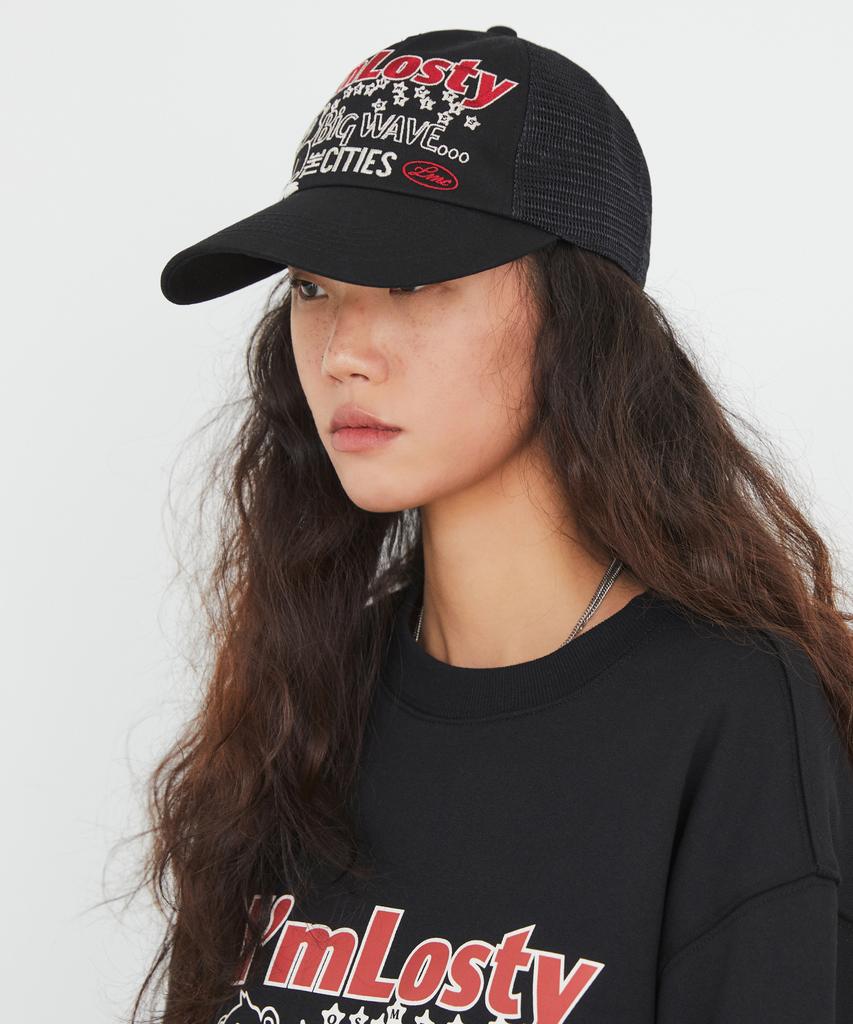 LMC Losty Bear Mesh Trucker Cap Brown
