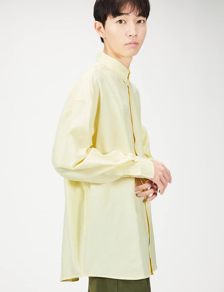 [IMPROVES] Long Sleeve Oxford Button-Down Shirt