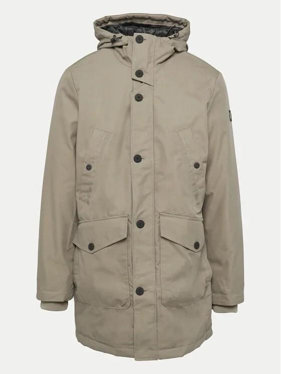 Winter Jacket s.Oliver Parka Patch Pockets Sand