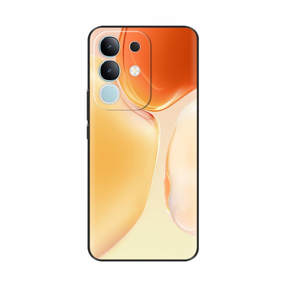 For Vivo Y29 4G Case Luxury Painted Back Cover Soft Silicone Phone Cases For Vivo Y29 4G Case Y 29 Shockproof Coque Bags Fundas