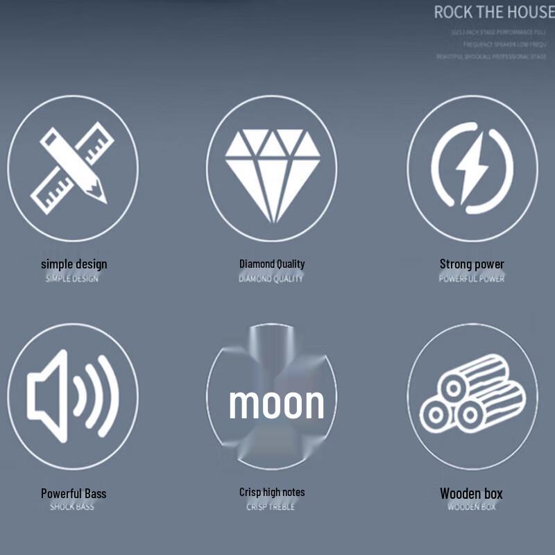 HuiDu Professional PA Speaker HY-12 CN Plug (adapter Included)