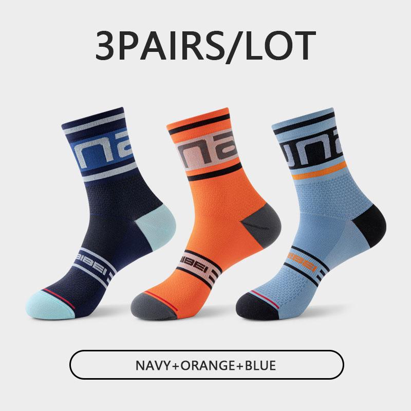 

3 пары мужских баскетбольных носков, высококачественные повседневные спортивные носки для бега, дышащие футбольные носки, спортивные мужские носки для велоспорта Men(EU39-44)