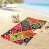 Colorful Geometric Bohemian Pattern Beach Towel Quick-drying for Travel Outdoor Sports Jogging Beach and Swimming