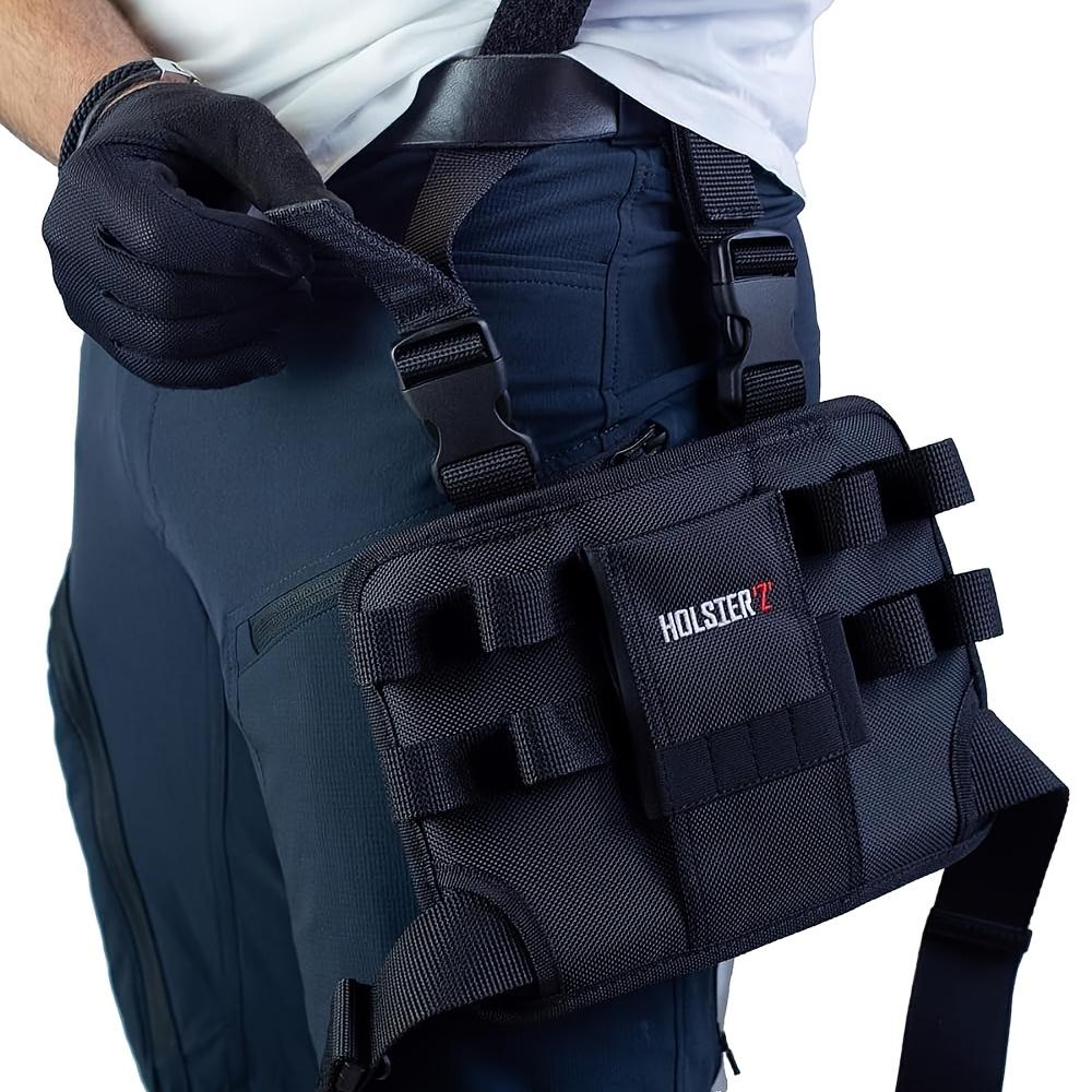 Toc Z 2.0 Husă Multifuncțională pentru Unelte cu Clip de Curea – Țesătură Durabilă Oxford 600D, 8 Bucle de Atașare, Suport pentru Mașină de Găurit pentru Mașini de Înșurubat Fără Fir