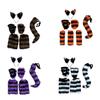Fashion Role Play Costume Accessories Comprising Faux Furs Headband Tail Leg Warmers For Themed Gatherings