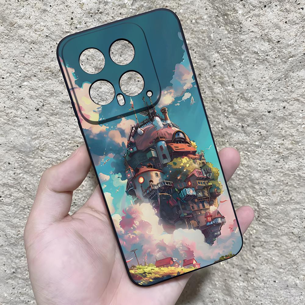 

H-Howls M-oving C-castle Phone Case For Xiaomi 15 14 13 12 11 T Lite Ultra Redmi Note 14 13 12 Pro ProPlus 12 10 C 5G Cover Redmi Note 13Pro5G
