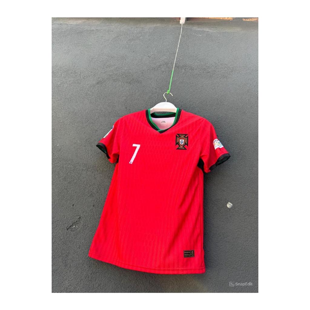 Portugal 2024/2025 New Season Cristiano Ronaldo Inn Field Jersey