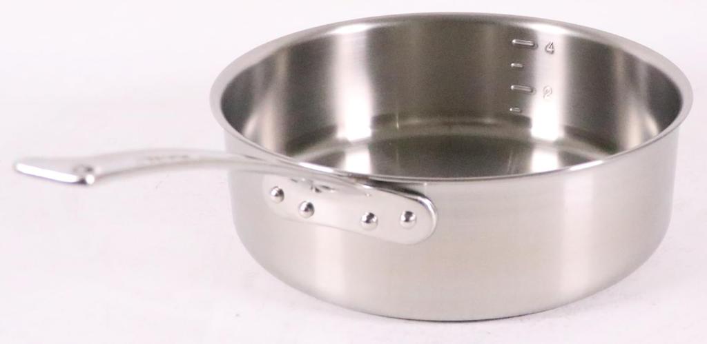 Neuer Kingdenji flacher Topf 27cm einhändig (mit Skala)